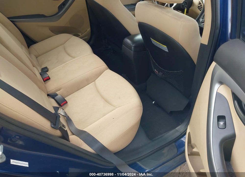 2013 HYUNDAI ELANTRA GLS VIN: KMHDH4AE0DU792916
