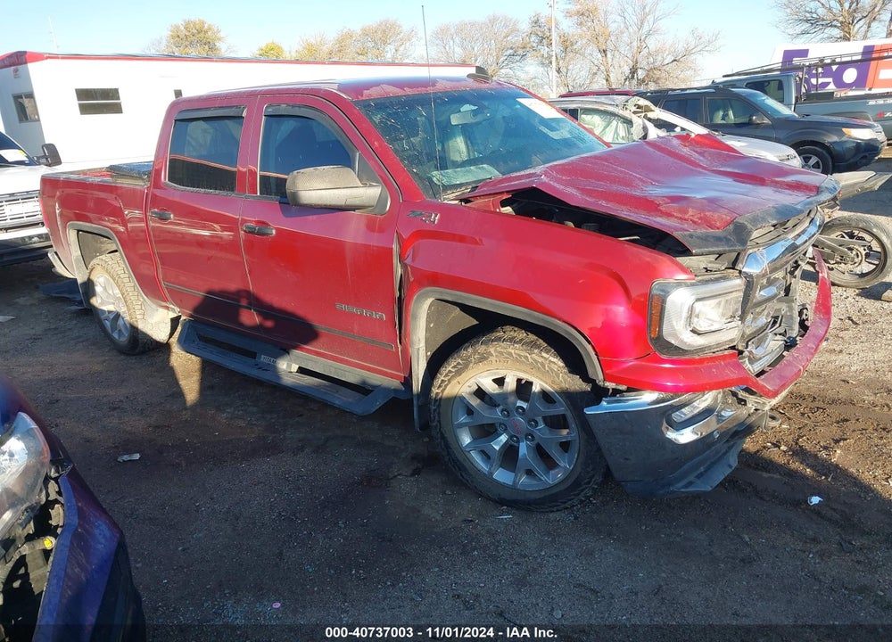 2018 GMC SIERRA 1500 SLT VIN: 3GTU2NEC7JG394279