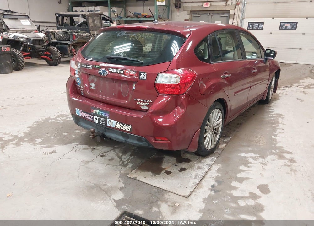 2014 SUBARU IMPREZA 2.0I LIMITED VIN: JF1GPAG6XE8243890