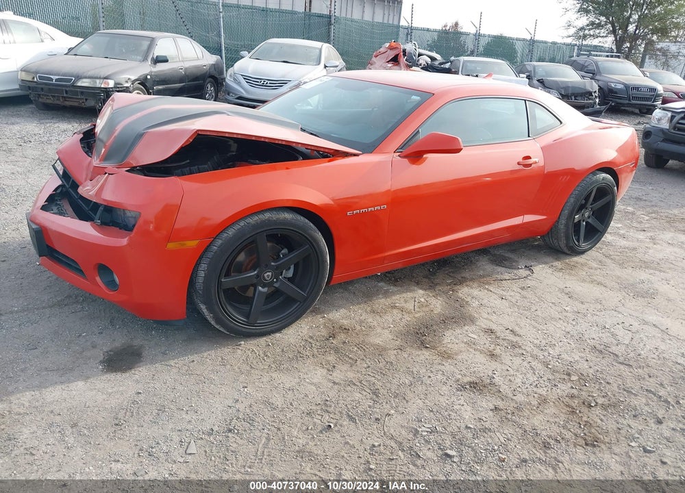 2012 CHEVROLET CAMARO 2LT VIN: 2G1FC1E34C9208864