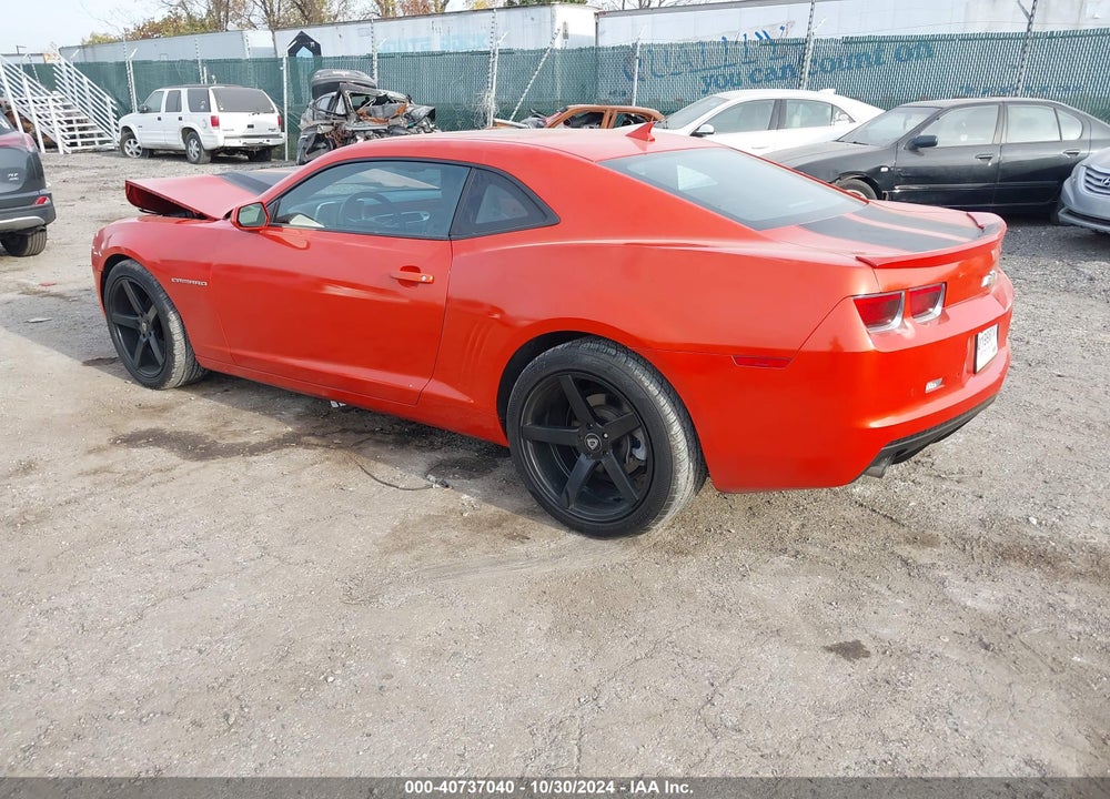 2012 CHEVROLET CAMARO 2LT VIN: 2G1FC1E34C9208864