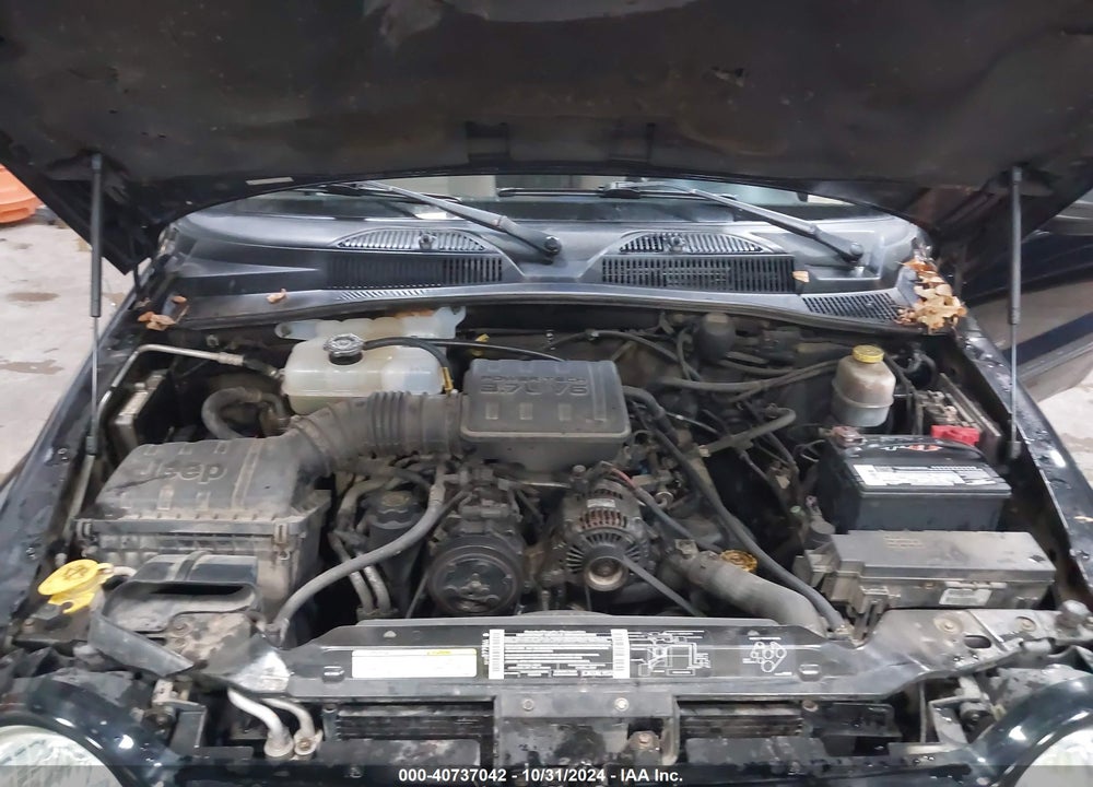 2002 JEEP LIBERTY LIMITED EDITION VIN: 1J4GL58K32W356199