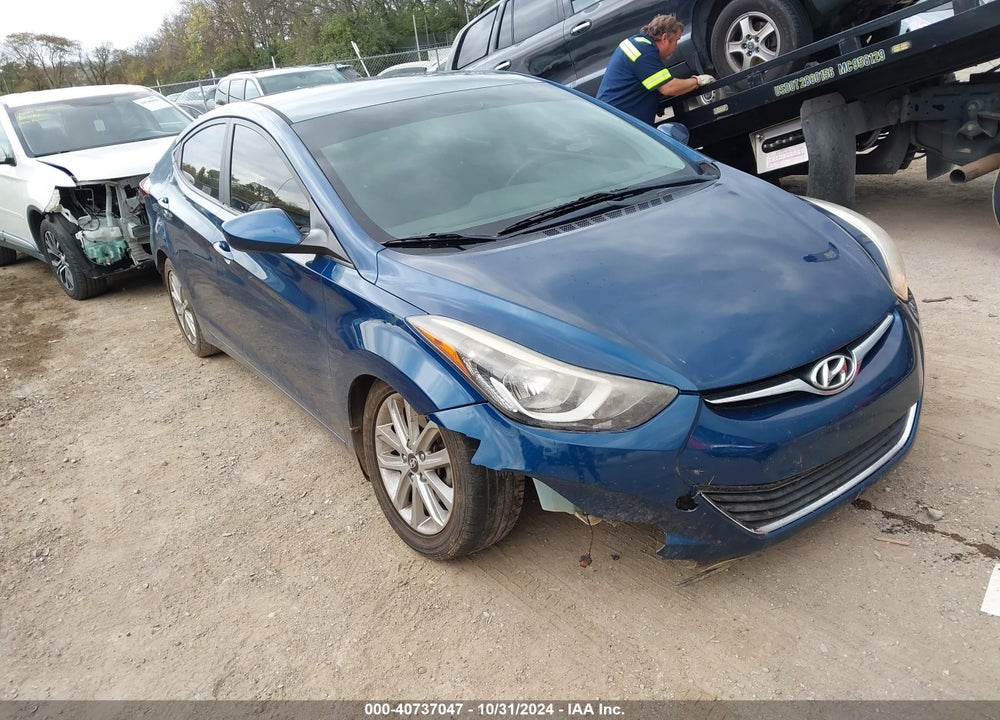 2015 HYUNDAI ELANTRA SE VIN: KMHDH4AE1FU394486