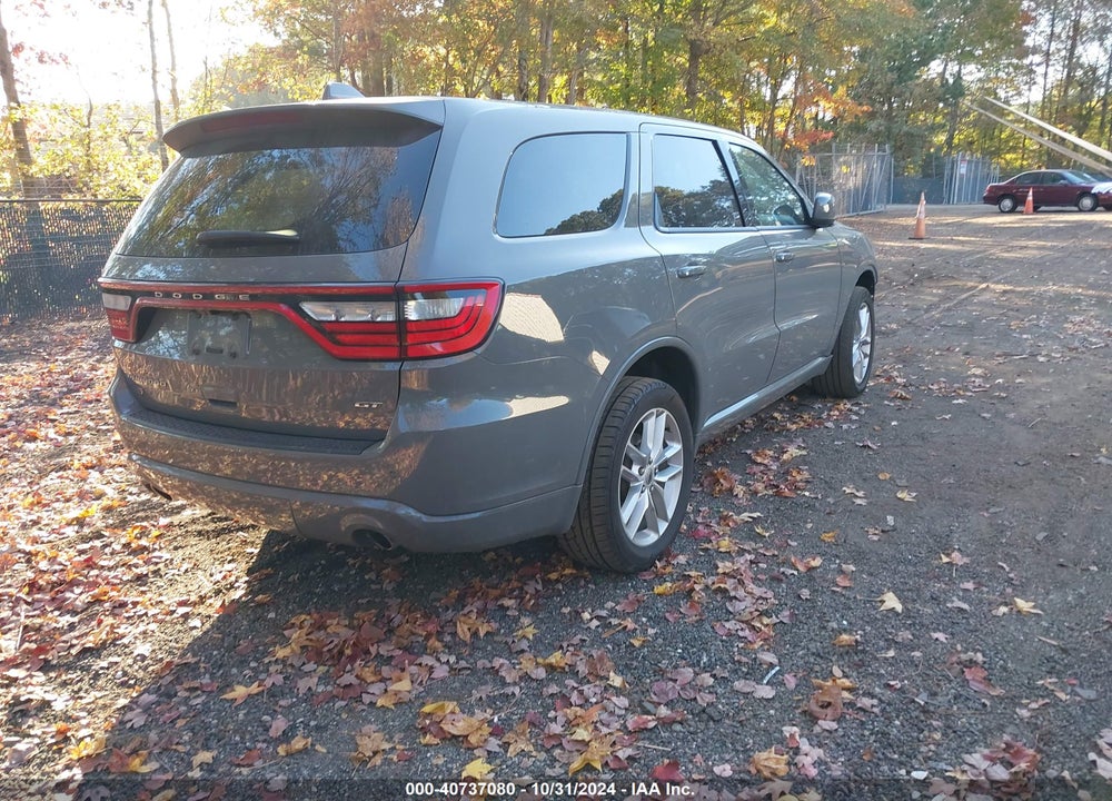 2022 DODGE DURANGO GT AWD VIN: 1C4RDJDG5NC219339