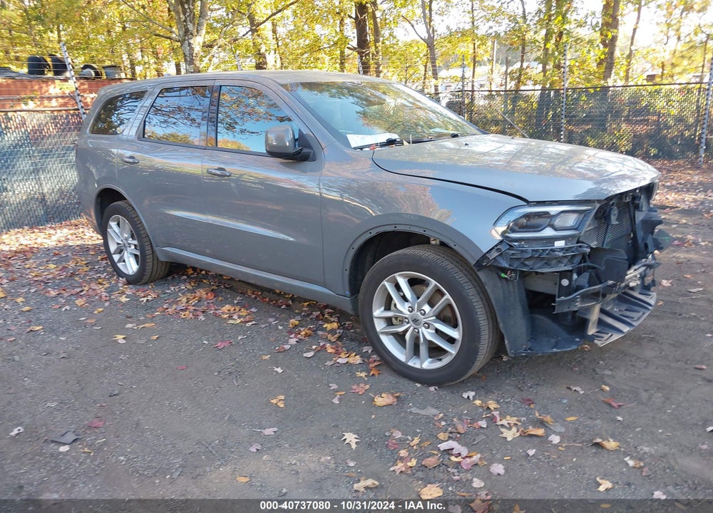 2022 DODGE DURANGO GT AWD VIN: 1C4RDJDG5NC219339