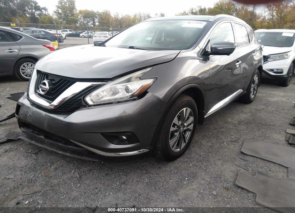 2015 NISSAN MURANO SL VIN: 5N1AZ2MH6FN211667