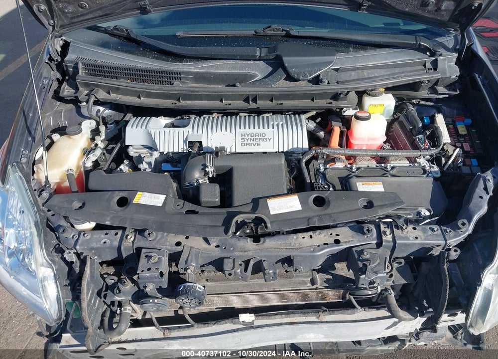 2015 TOYOTA PRIUS TWO VIN: JTDKN3DU4F2003750