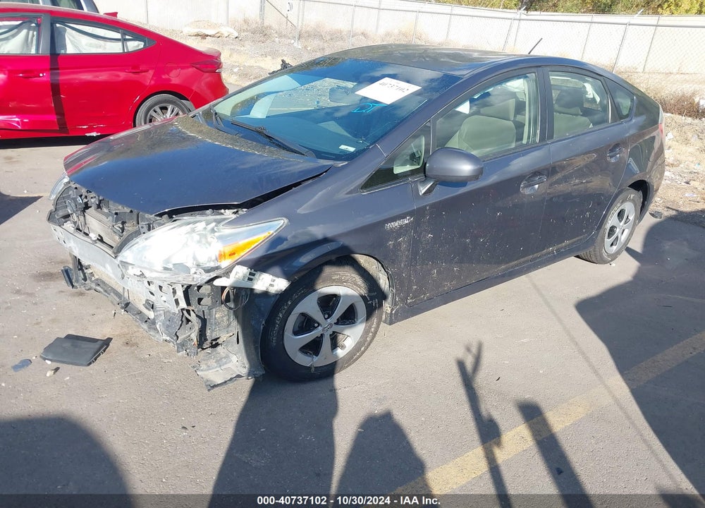 2015 TOYOTA PRIUS TWO VIN: JTDKN3DU4F2003750