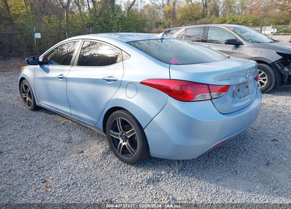 2012 HYUNDAI ELANTRA LIMITED (ULSAN PLANT) VIN: KMHDH4AE0CU318432