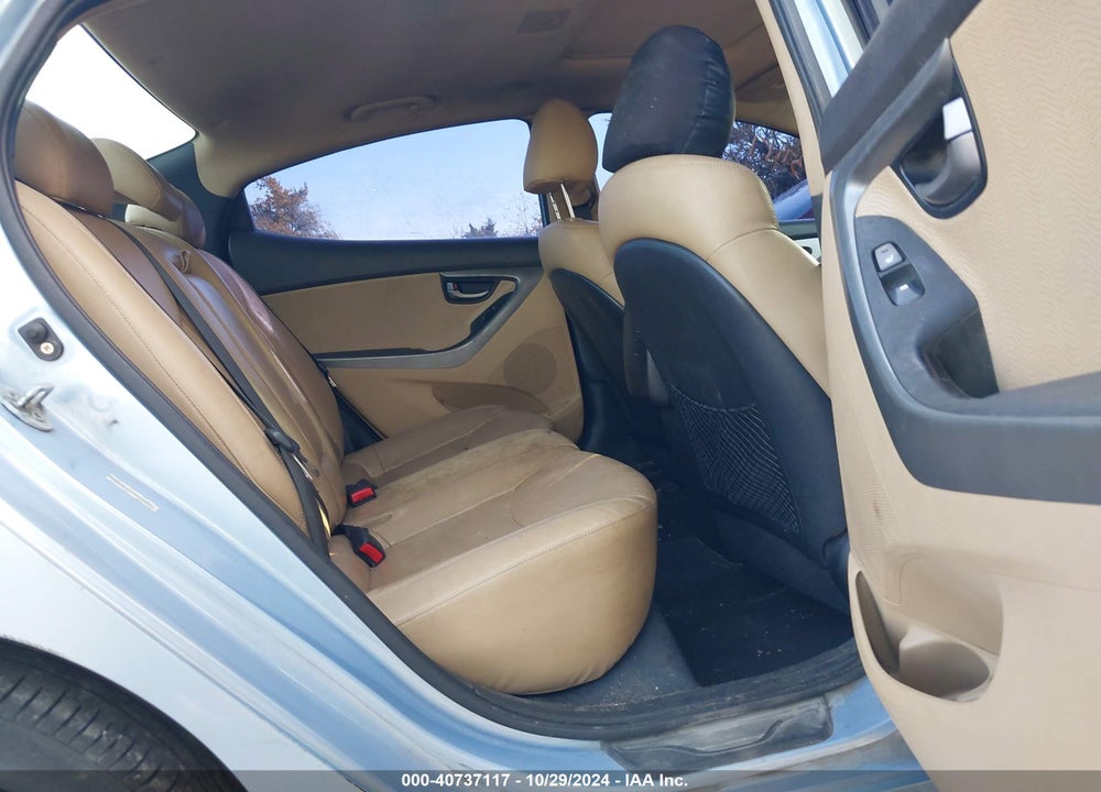 2012 HYUNDAI ELANTRA LIMITED (ULSAN PLANT) VIN: KMHDH4AE0CU318432