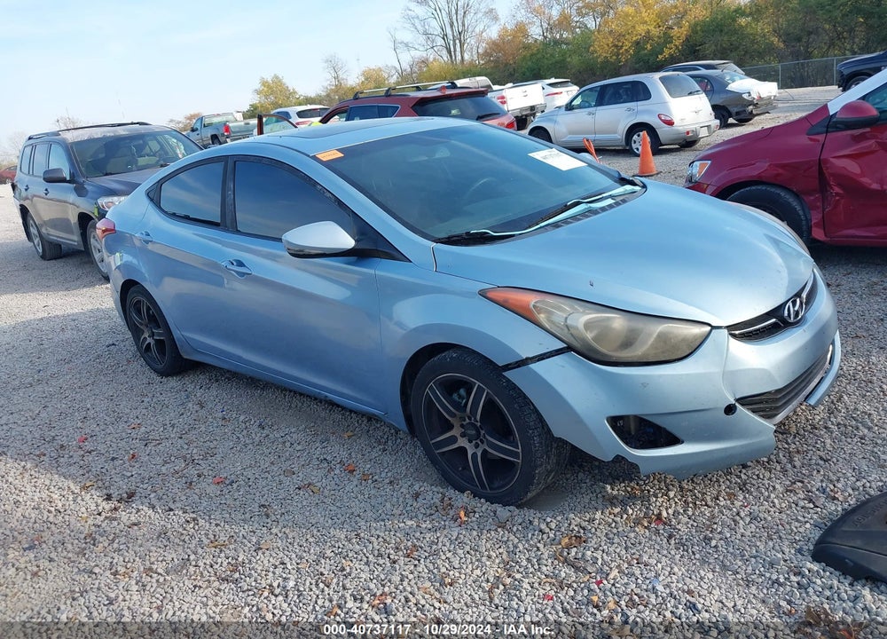 2012 HYUNDAI ELANTRA LIMITED (ULSAN PLANT) VIN: KMHDH4AE0CU318432