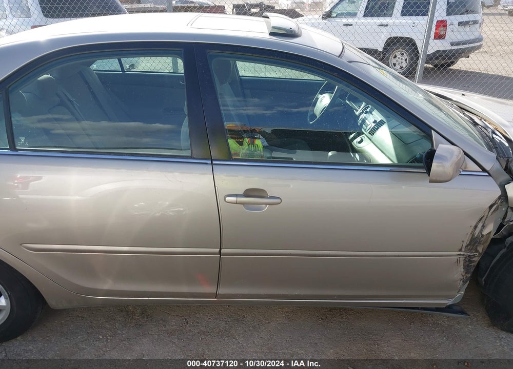 2005 TOYOTA CAMRY LE VIN: 4T1BE32K95U385645