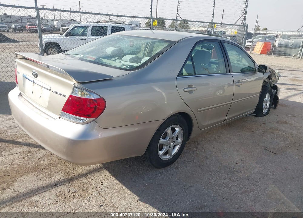 2005 TOYOTA CAMRY LE VIN: 4T1BE32K95U385645