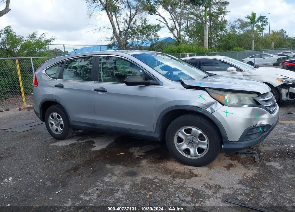 2013 HONDA CR-V LX VIN: 5J6RM3H37DL030736