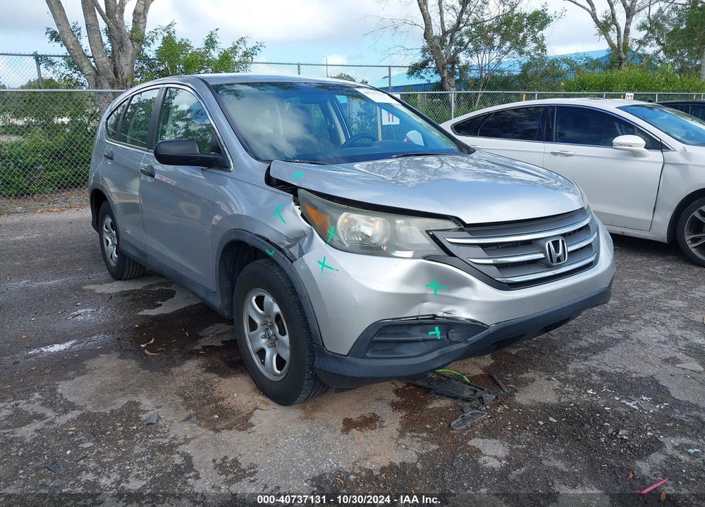 2013 HONDA CR-V LX VIN: 5J6RM3H37DL030736