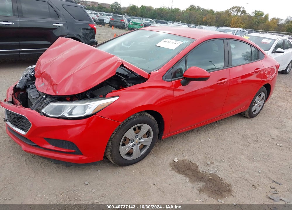 2018 CHEVROLET CRUZE LS AUTO VIN: 1G1BC5SM4J7163720