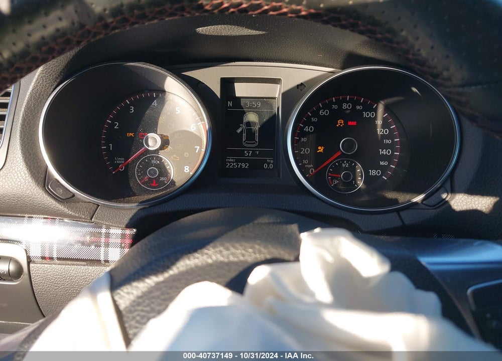 2011 VOLKSWAGEN GTI 4-DOOR VIN: WVWGV7AJ4BW053042