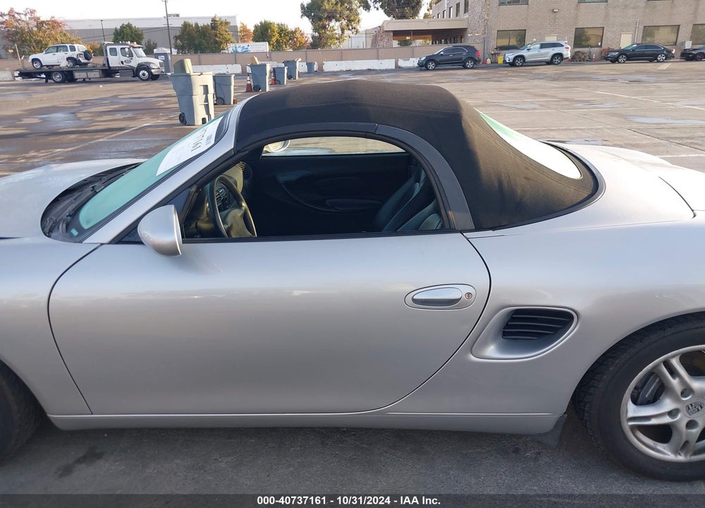 1999 PORSCHE BOXSTER VIN: WP0CA2981XU630451