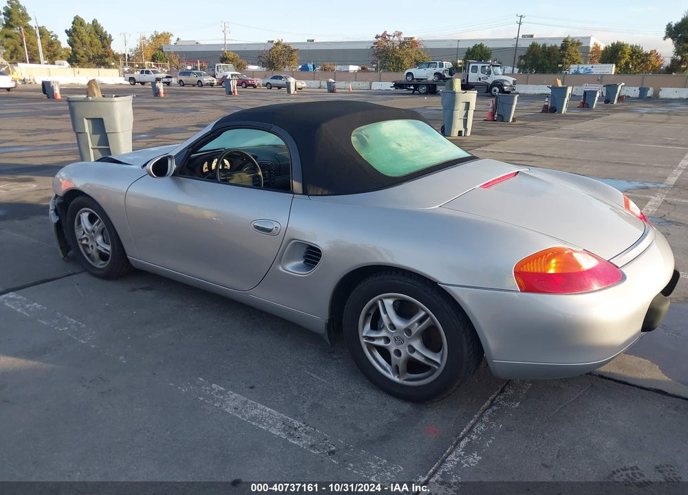 1999 PORSCHE BOXSTER VIN: WP0CA2981XU630451