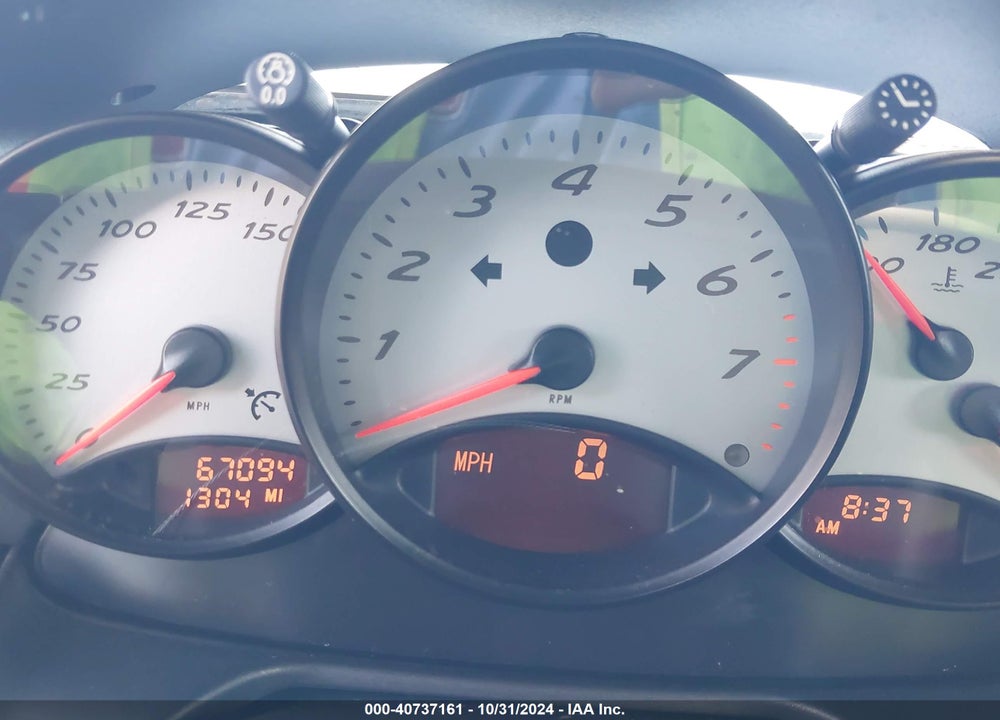 1999 PORSCHE BOXSTER VIN: WP0CA2981XU630451