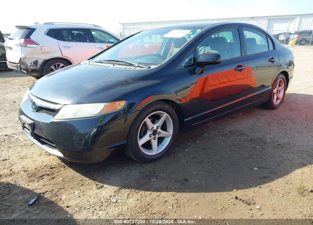 2007 HONDA CIVIC LX VIN: 1HGFA16527L055172