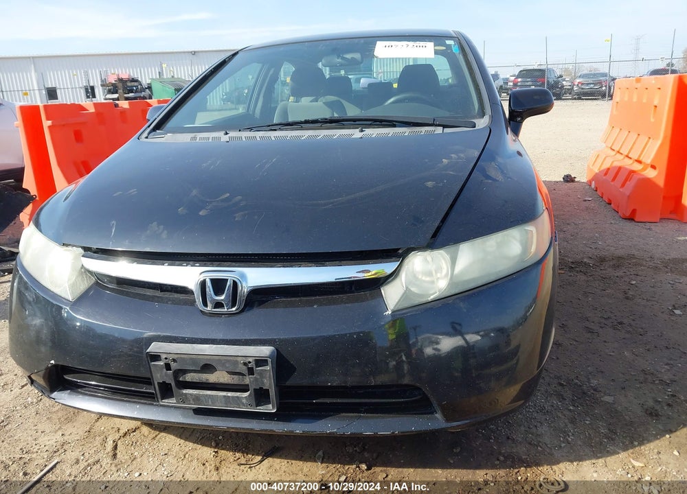 2007 HONDA CIVIC LX VIN: 1HGFA16527L055172