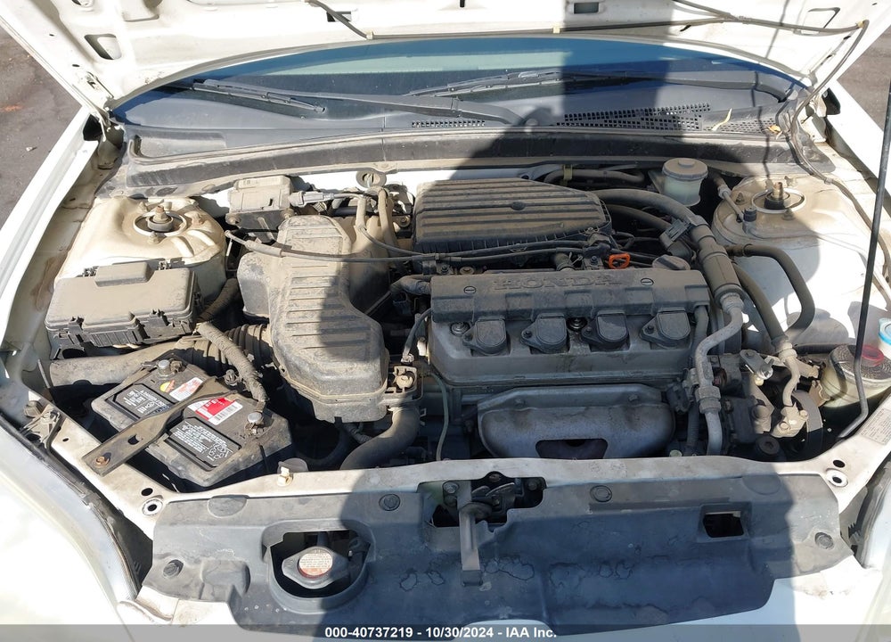 2001 HONDA CIVIC LX VIN: 1HGEM22501L082750