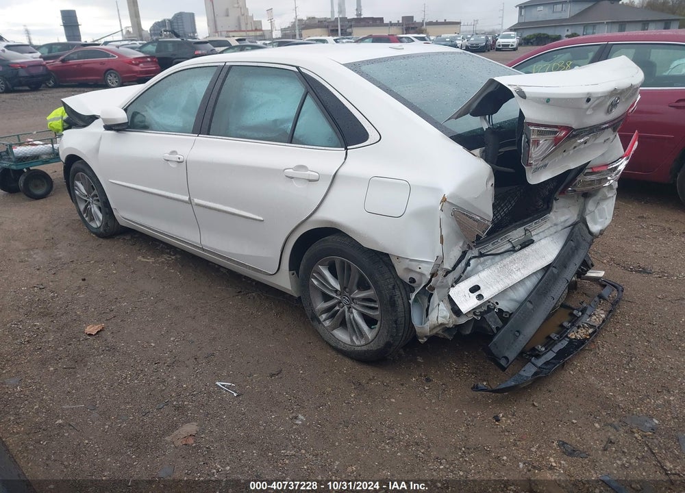 2016 TOYOTA CAMRY SE VIN: 4T1BF1FK0GU221280