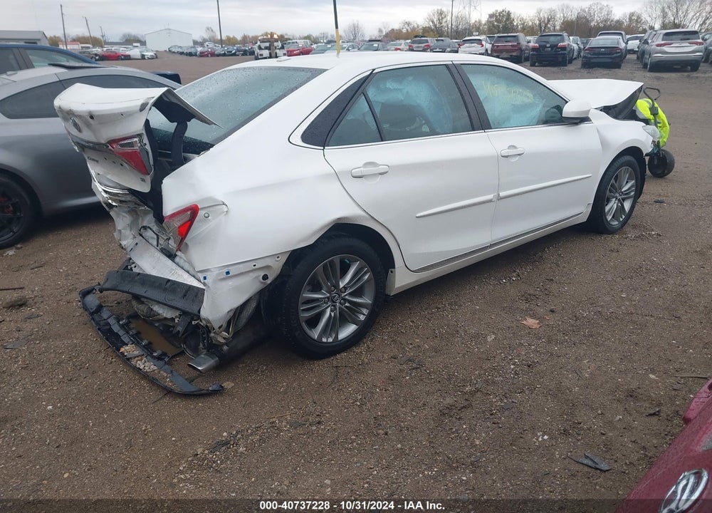 2016 TOYOTA CAMRY SE VIN: 4T1BF1FK0GU221280