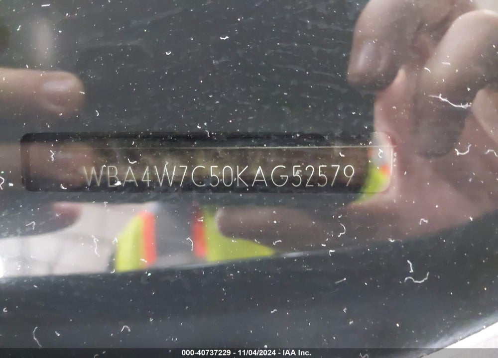 2019 BMW 440I VIN: WBA4W7C50KAG52579