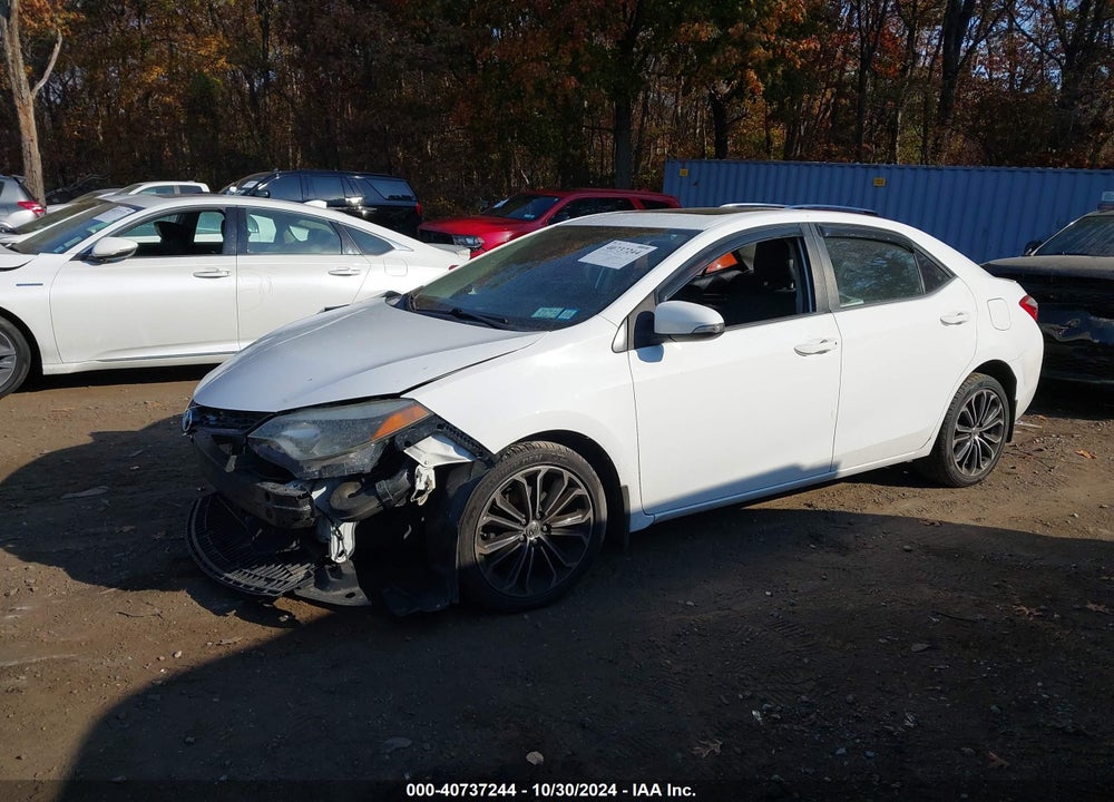 2015 TOYOTA COROLLA S PLUS VIN: 2T1BURHE3FC245388