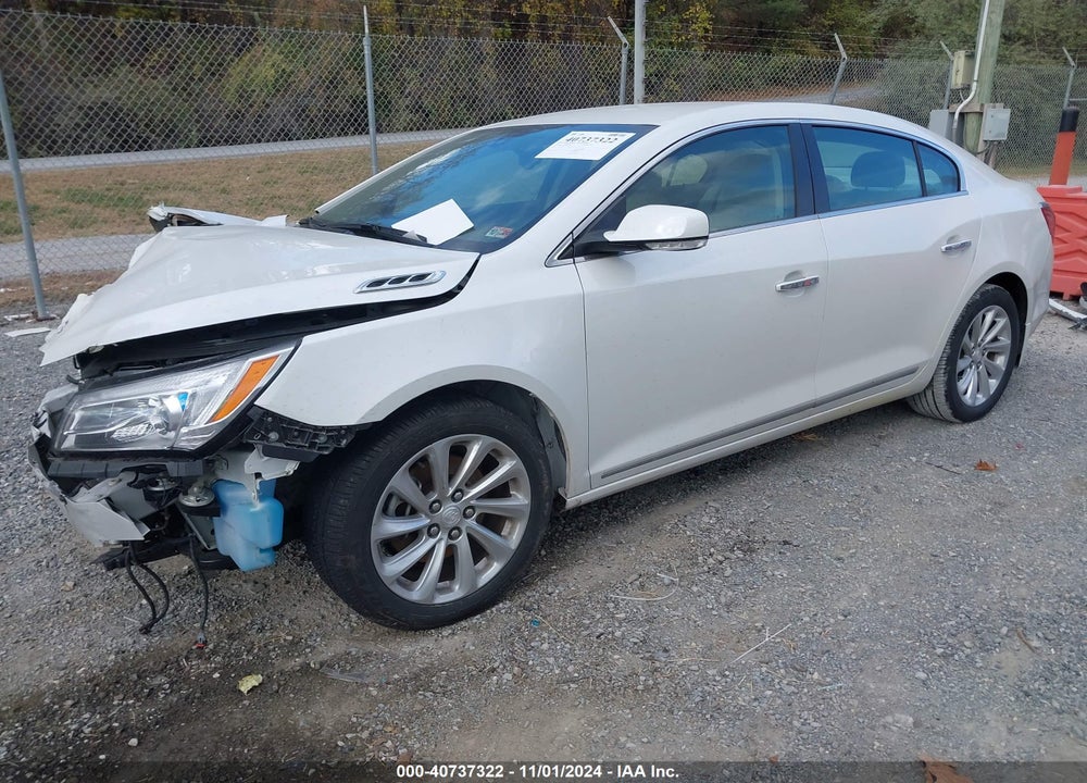 2016 BUICK LACROSSE LEATHER VIN: 1G4GB5G33GF183936