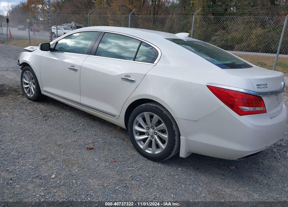 2016 BUICK LACROSSE LEATHER VIN: 1G4GB5G33GF183936