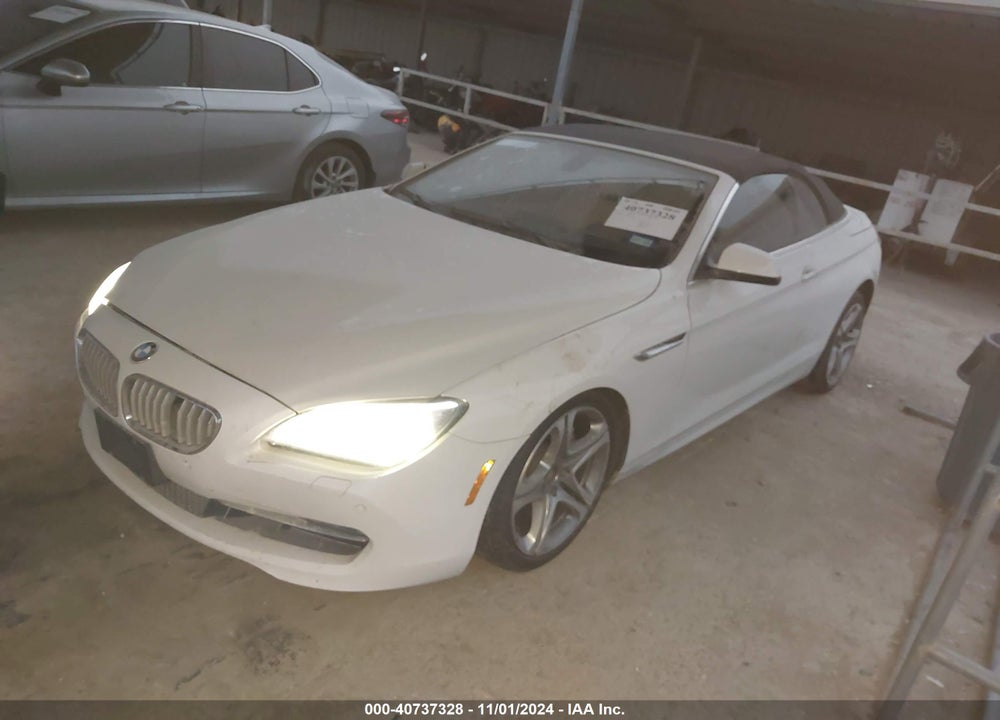 2013 BMW 650I VIN: WBAYP9C52DDW21455