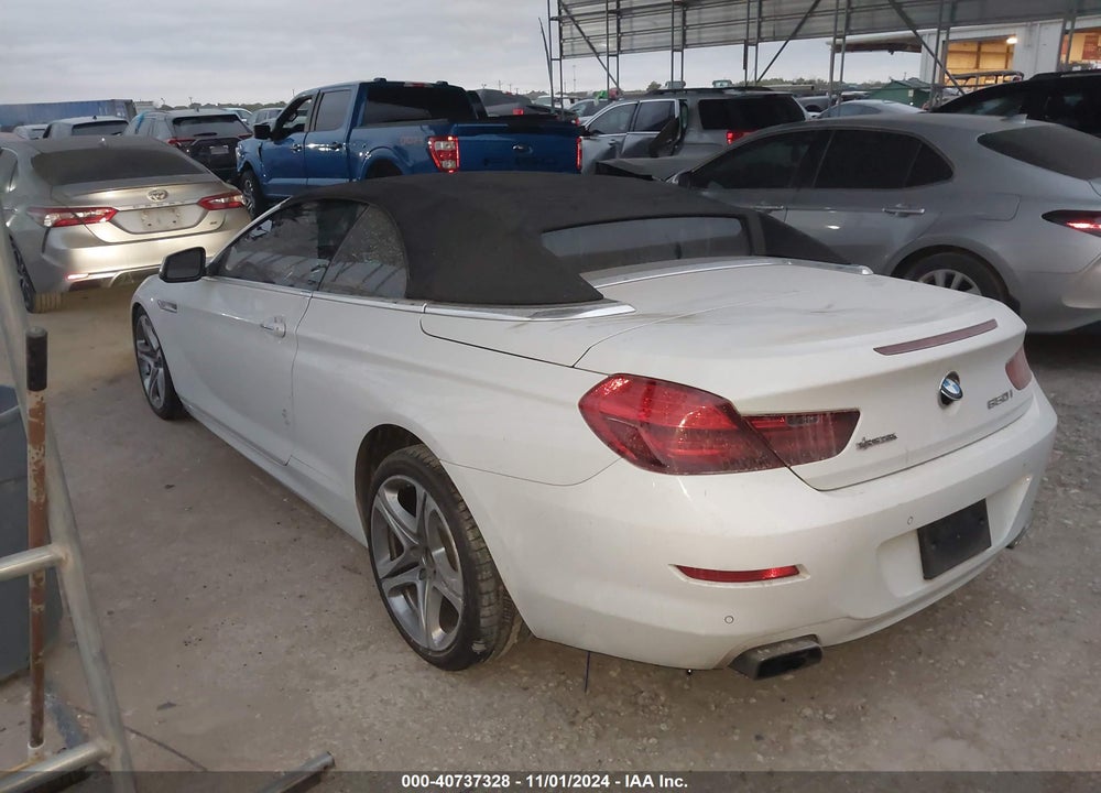 2013 BMW 650I VIN: WBAYP9C52DDW21455
