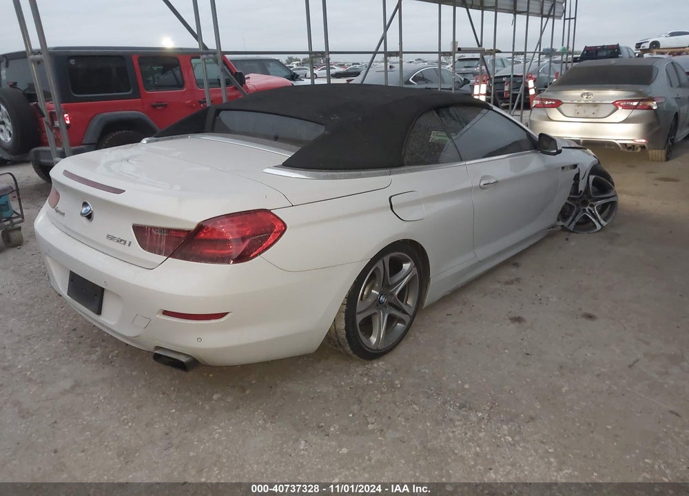 2013 BMW 650I VIN: WBAYP9C52DDW21455