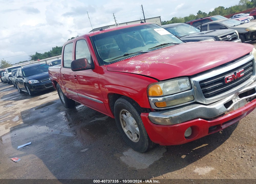2005 GMC SIERRA 1500 SLE VIN: 2GTEC13T151258046