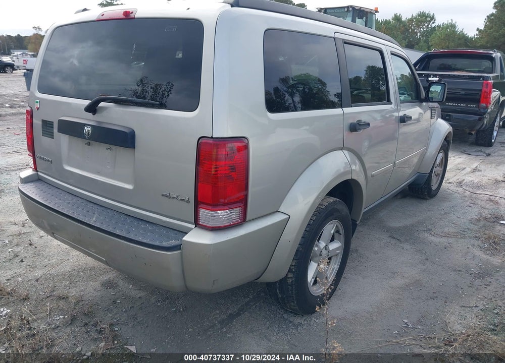 2008 DODGE NITRO SXT VIN: 1D8GU28K98W217917