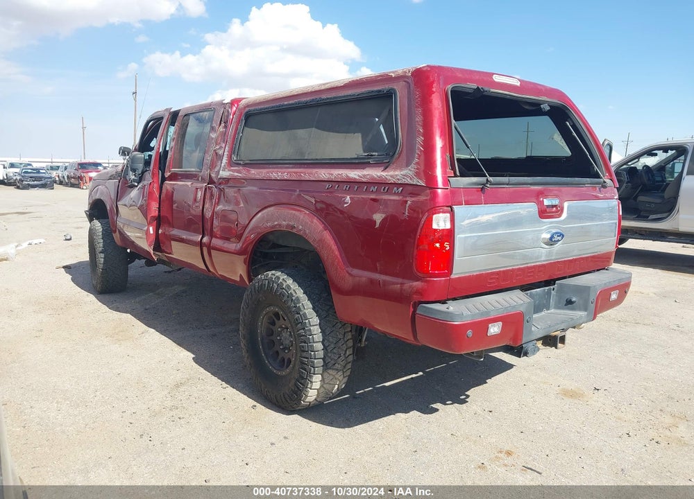 2014 FORD F-250 LARIAT VIN: 1FT7W2BT3EEA47288