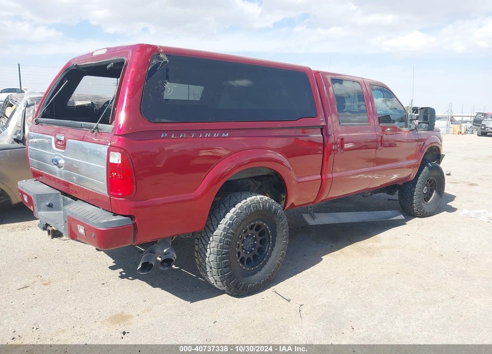 2014 FORD F-250 LARIAT VIN: 1FT7W2BT3EEA47288