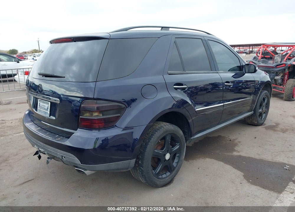 2008 MERCEDES-BENZ ML 350 4MATIC VIN: 4JGBB86EX8A375366