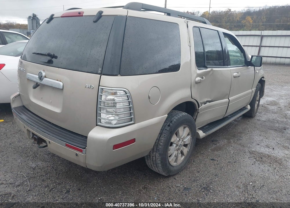 2006 MERCURY MOUNTAINEER LUXURY VIN: 4M2EU47E06UJ03918