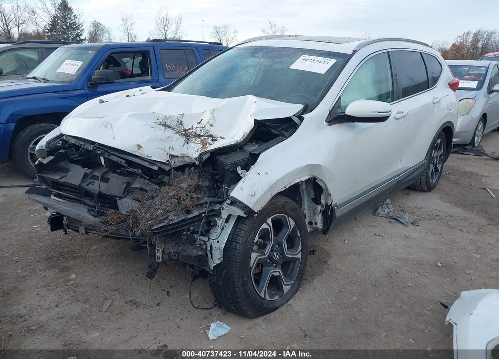 2019 HONDA CR-V TOURING VIN: 7FARW2H97KE005242