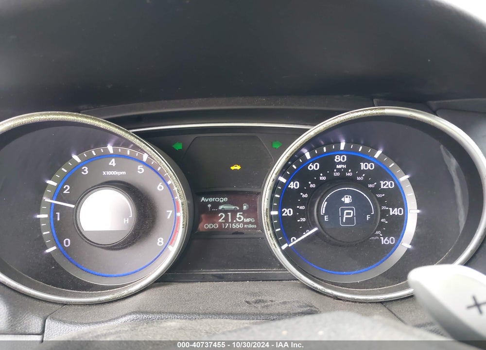 2011 HYUNDAI SONATA SE 2.0T VIN: 5NPEC4ABXBH316838