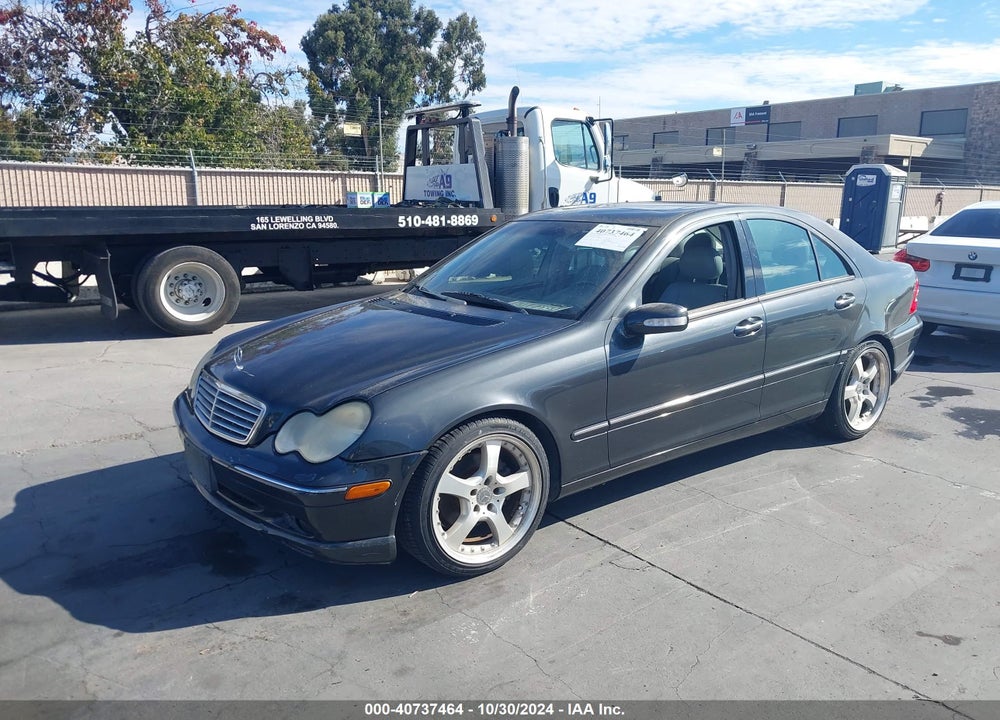2001 MERCEDES-BENZ C 320 VIN: WDBRF64J41F062283