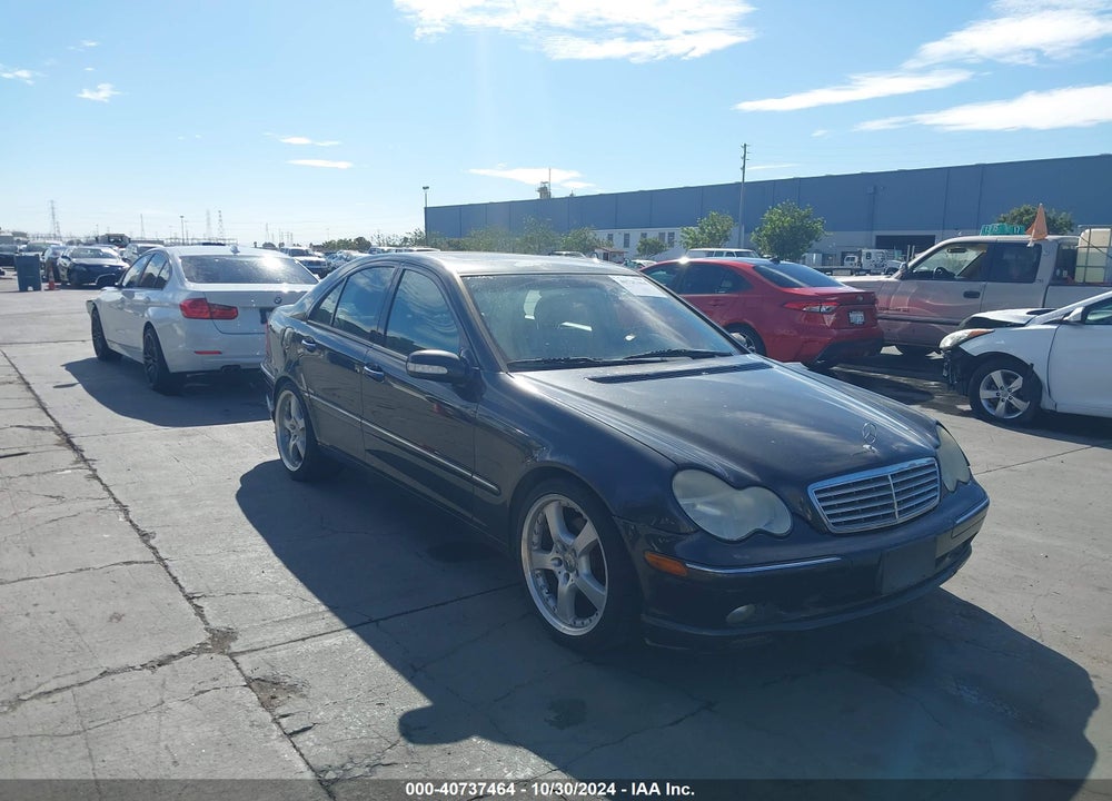 2001 MERCEDES-BENZ C 320 VIN: WDBRF64J41F062283