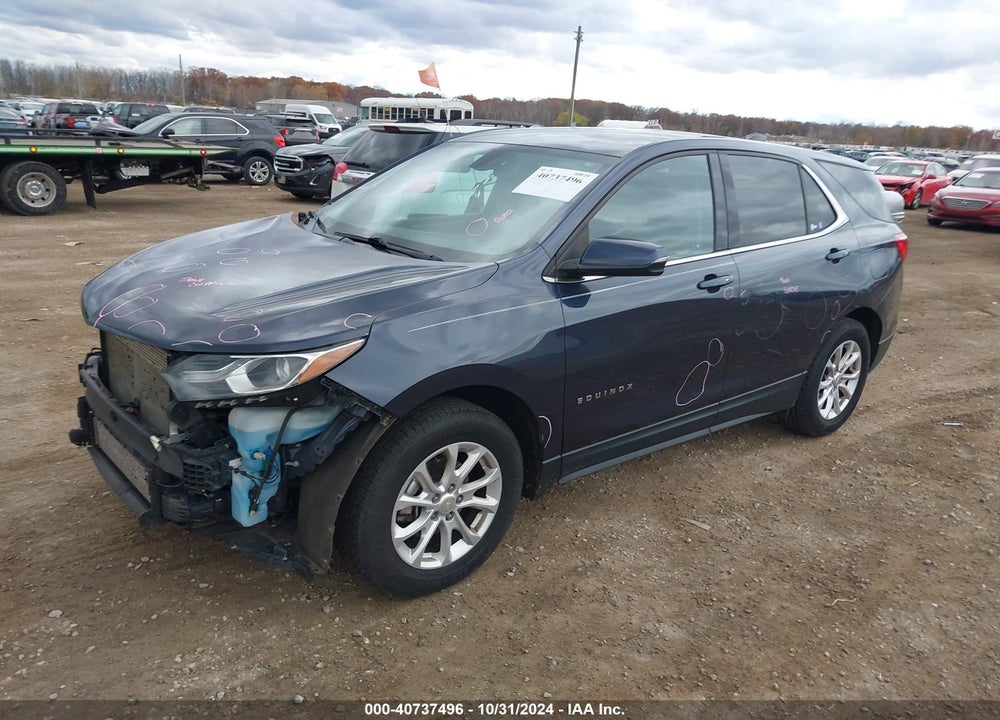 2018 CHEVROLET EQUINOX LT VIN: 3GNAXJEV1JL135896
