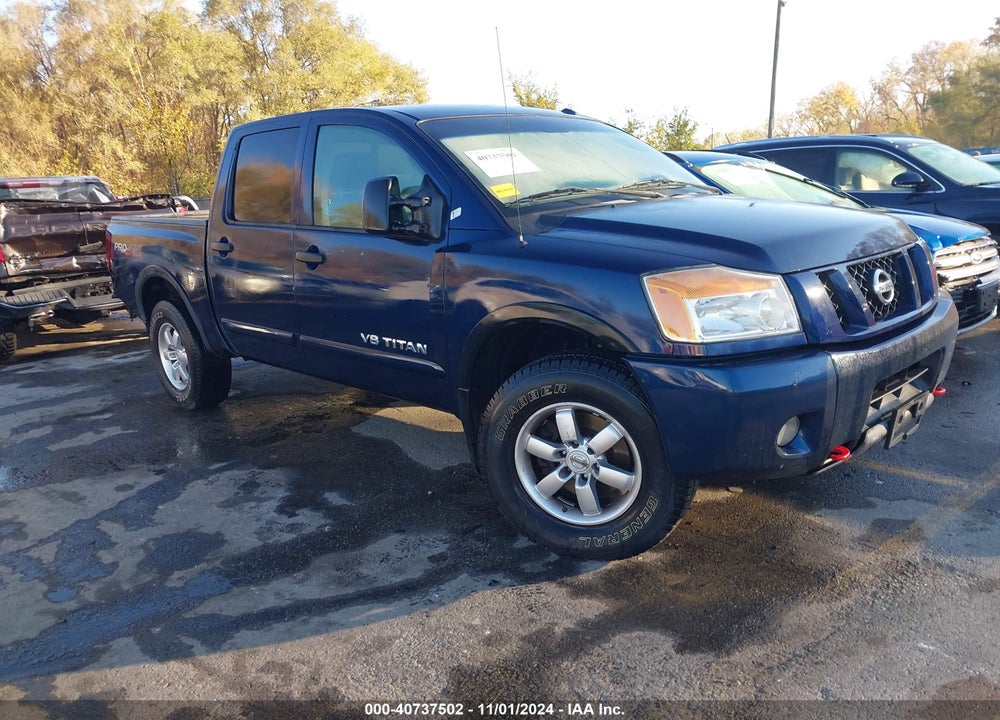 2011 NISSAN TITAN PRO-4X VIN: 1N6BA0ECXBN304206