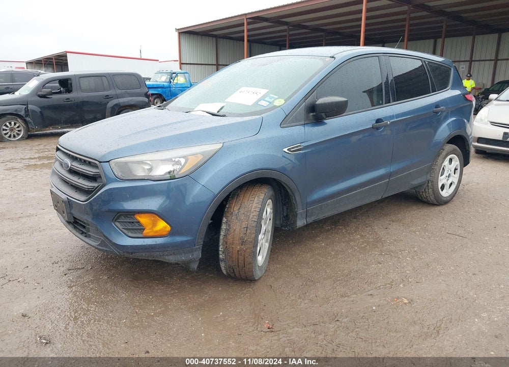 2018 FORD ESCAPE S VIN: 1FMCU0F74JUB83026