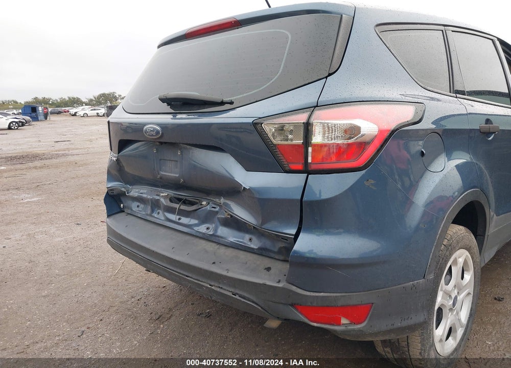 2018 FORD ESCAPE S VIN: 1FMCU0F74JUB83026